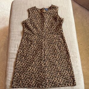 Lands' End Animal Print Dress, Size 12